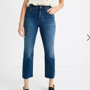 Madewell Cali Demi - Boot High Waist Jeans